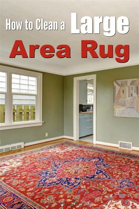 Powerful extraction & heatforce for faster drying. Cleaning a Large Area Rug | ThriftyFun