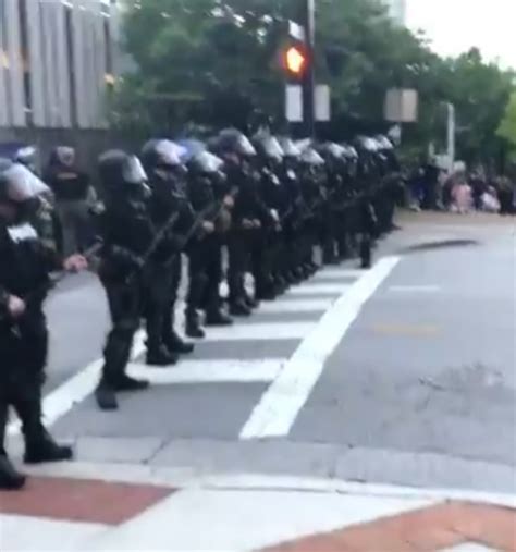 Police Deploy Tear Gas Rubber Bullets On Peaceful Protesters In Huntsville