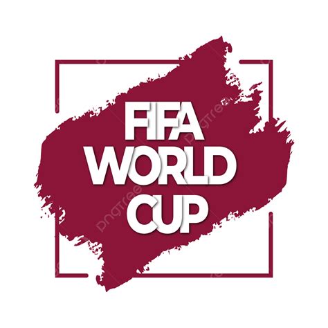 fifa world cup text on grunge brush stroke with square frame fifa world cup qatar world cup