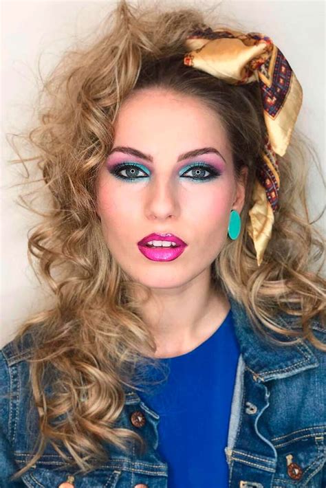 The 80s Are Back In Town Nostalgic 80s Hair Ideas To Steal The Show 80s Makeup Looks 80s
