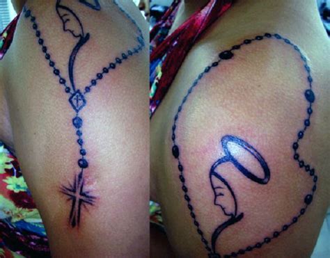 rosary tattoo on arm blog z tatuażami