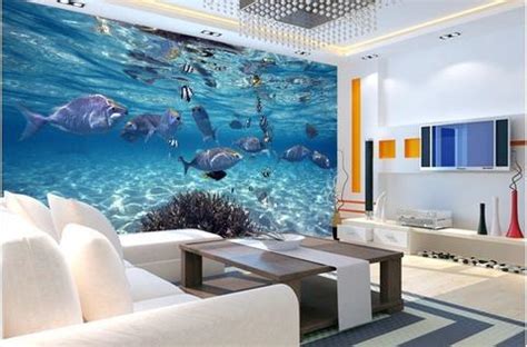 Looking for the best underwater hd wallpapers 1920x1080? 3D Underwater Marine Life Fish Ocean Design Photo ...