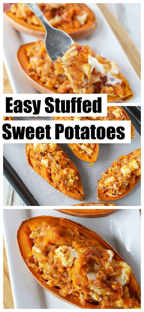 Sweet potatoes for diabetics, here's a diabetic recipe for my version of chili lime sweet potatoes with half the calories, carbs and sugar. Easy Stuffed Sweet Potatoes Recipe With Turkey And ...