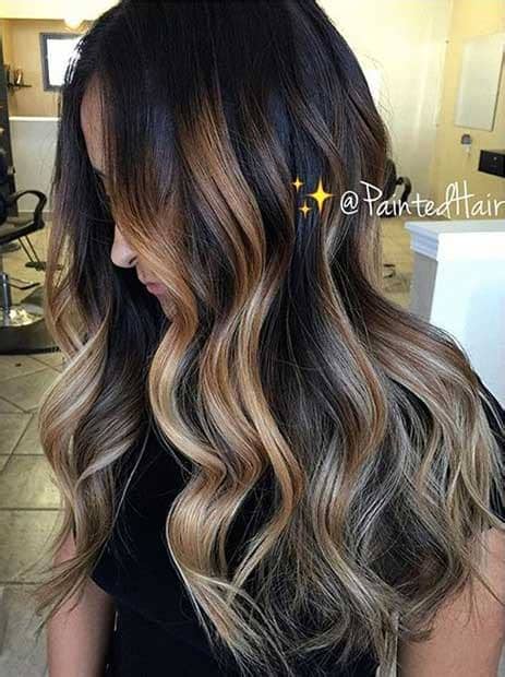 Both designers and stylists accept the increasing popularity of all blonde tones. 47 Stunning Blonde Highlights for Dark Hair | StayGlam