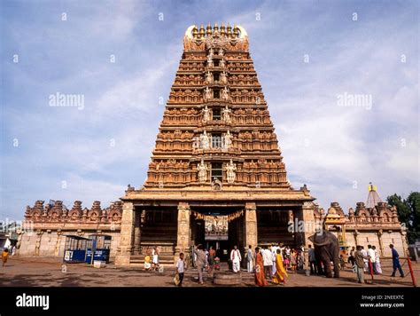 Srikanteshwara Temple With Lofty Gopuram Tower In Nanjangud Near Mysuru