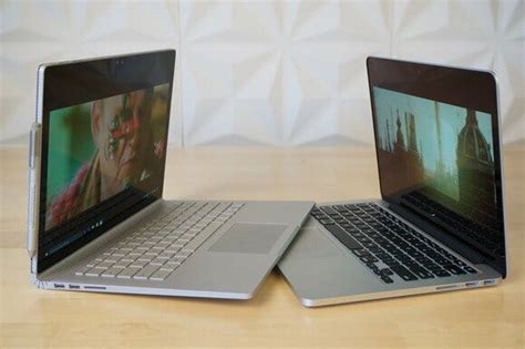 Surface Book Vs Macbook Pro The 2 In 1 Detachable Or The Long