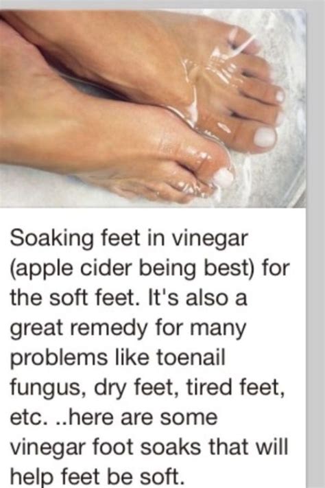 Vinegar Foot Soak By Hollache Foot Soak Vinegar Beauty Hacks Feet Care