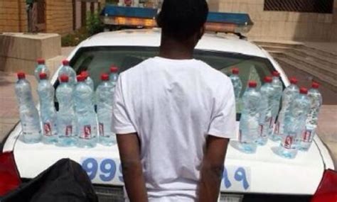 Bootlegger Arrested With Bottles Of Liquor For Sale