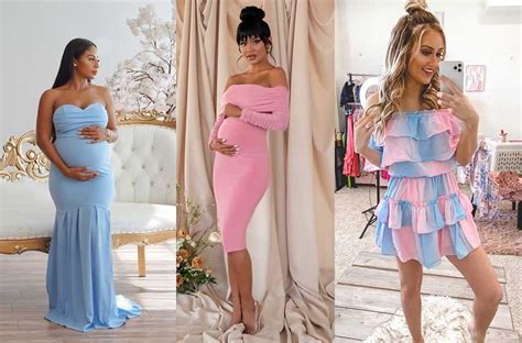 Gender Reveal Dress Ideas For Mamas Fashionactivation