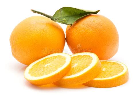 Orange Appelsin Isolated Stock Image Image Of Pomeranc 105464501