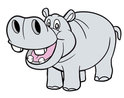Hippo Cartoon Images