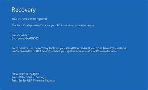 How To Fix Your PC Needs To Be Repaired Error On Windows