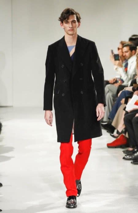 Calvin Klein Collection Rtw Fallwinter 2017 New York Fashionably Male