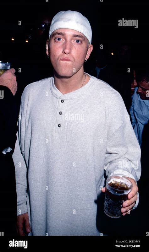 Eminem Attends New Years Eve 2000 Party At Studio 54 In New York City