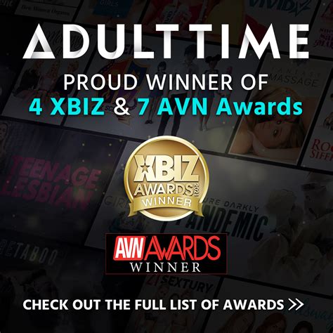 Adult Time S Xbiz Avn Awards Adult Time Blog