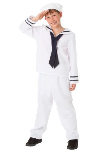 Child White Sailor Costume Kids Sailor Costume Exclusive