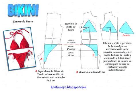 Bikini Patrones Moldes Bikinis Sewing Patterns Pattern Drafting