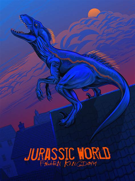Jurassic World Fallen Kingdom Poster Lakaran
