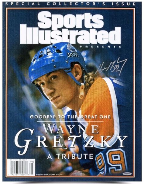 Art Country Canada Wayne Gretzky Autographed Signed Print Supreme Force