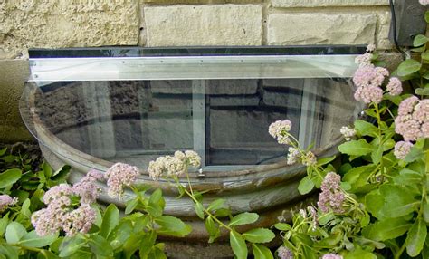 Polycarbonate Window Well Covers Crystal Clear