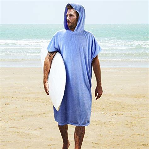 Tirrinia Surf Beach Wetsuit Changing Towel With Hood Super Absorbent