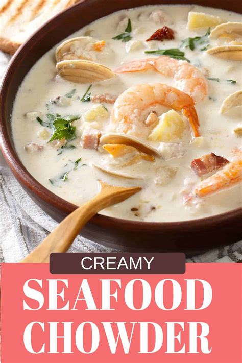 Seafood Chowder Recipe Craving Some Creativity