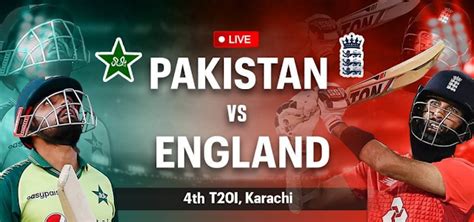Pakistan Vs England Watch Online 4th T20 Match Live Streaming