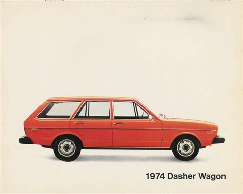 Vw Archives 1974 Vw Dasher Wagon Sheet Us Market