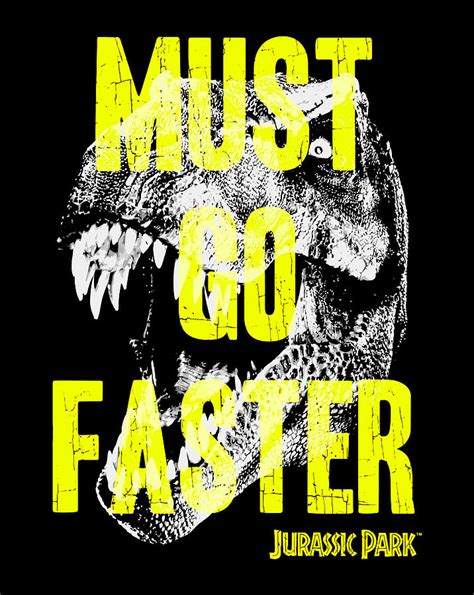 Jurassic Park Must Go Faster T Rex Sketch Digital Art By Jessika Bosch