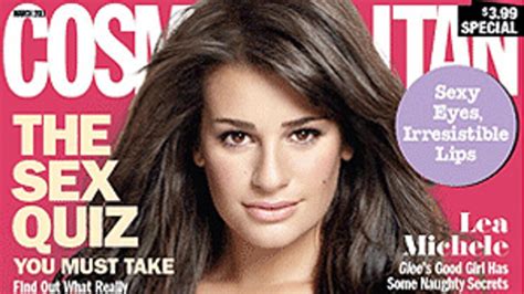 Glees Lea Michelle Covers Cosmo