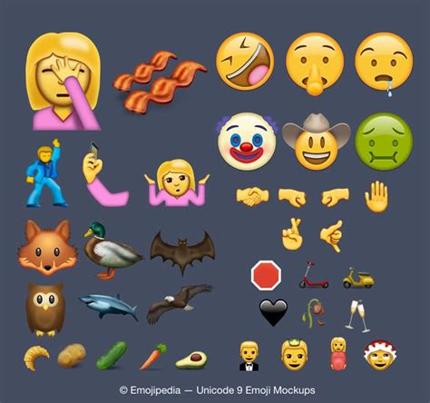 38 New Emojis To Be Introduced In 2016