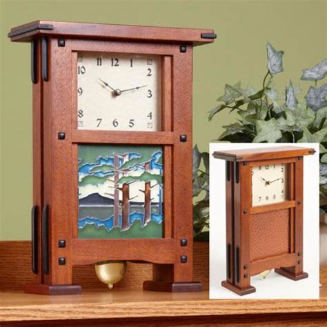 Rippling ribbon clock woodworking plan Greene & Greene-Style Clock Woodworking Plan | WOOD Magazine