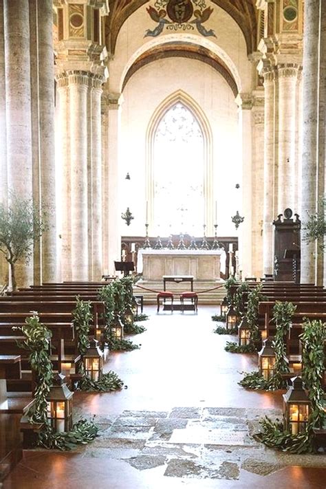 18 Church Pew Ends Wedding Aisle Decoration Ideas To Love