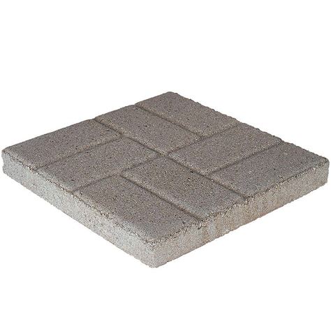 Acquire The Pavestone Brickface 16 In X 16 In Step Stone 72660 It Is