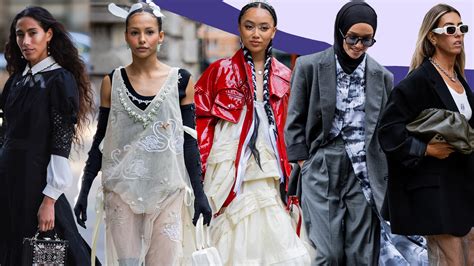 London Fashion Week Street Style A Lesson In Layering Glamour Uk