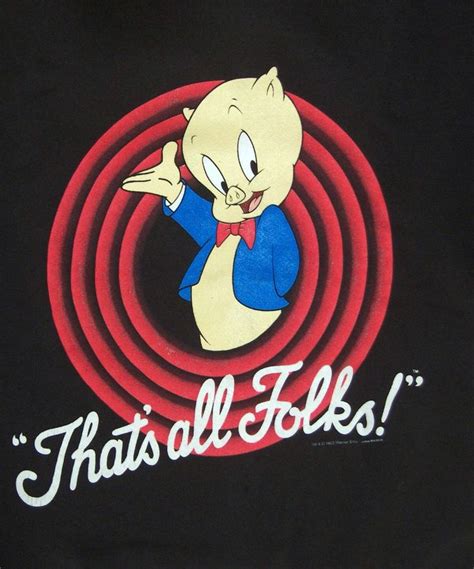 Thats All Folks Porky Pig Thats All Folks In 2019 Thats All