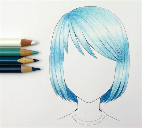 Anime Drawings With Color Pencils : Analogous colors are another common