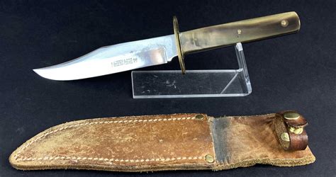 Lot Vintage J Nowill And Sons Hunting Knife