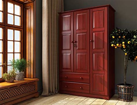 Buy 100 Solid Wood Grand Wardrobearmoirecloset By Palace Imports