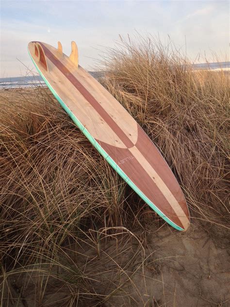 Wooden Paddle Boards Wood Surfboard Surf Gear Surfer Dude Ocean