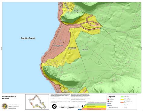 Hawaii State Tsunami Evacuation Maps
