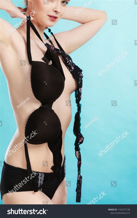 Choosing Lingerie Beautiful Almost Naked Lady Stock Photo Shutterstock