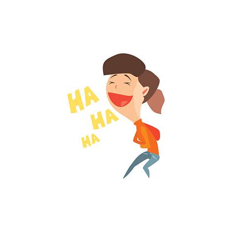 Laughing Hysterically Illustrations Royalty Free Vector