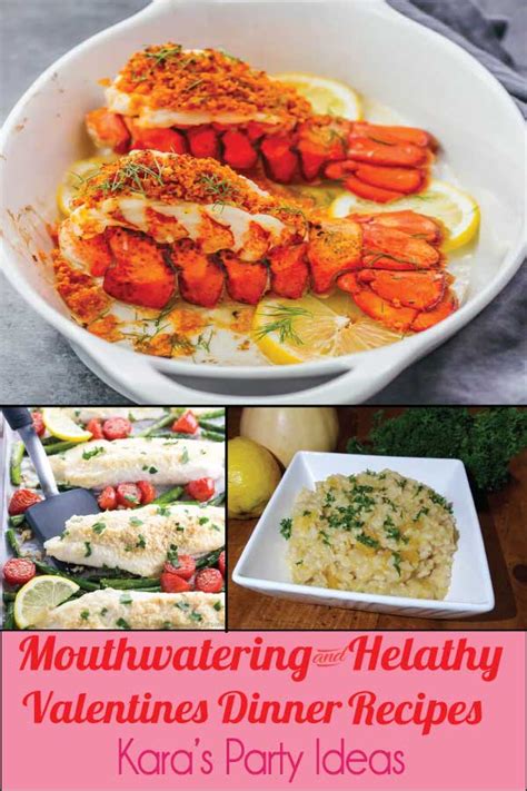 Our valentines day dinner recipes will help you to make valentines day dinner party more happening. Kara's Party Ideas Mouthwatering & Healthy Valentine's ...
