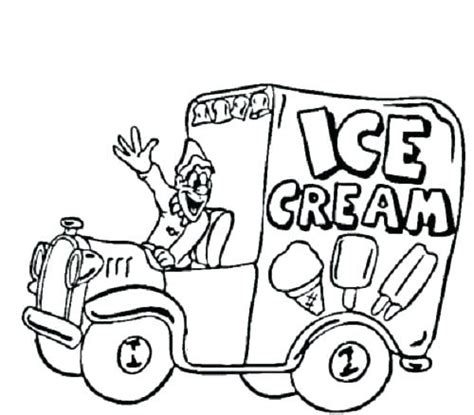Ice cream truck is a fun coloring activity for all ages. Ice Cream Truck Coloring Page at GetColorings.com | Free ...