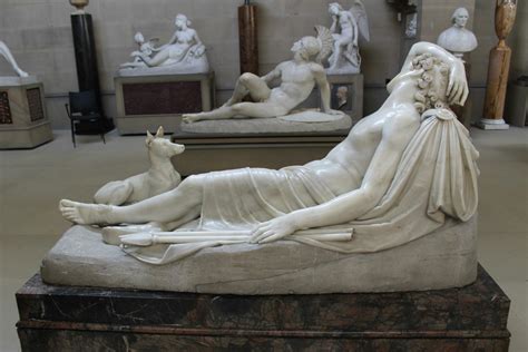 The Sleeping Endymion By Antonio Canova Chatsworth House England