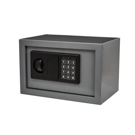 Stalwart Electronic Digital Steel Safe Box With Led Keypad And 2 Manual