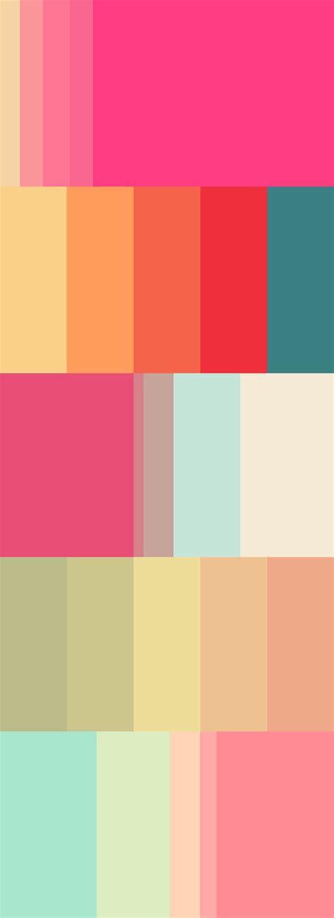 20 Bold Color Palettes To Try This Month November 2015 Bold Color