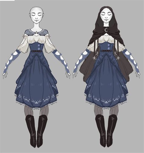 Anime Dress Sketches Explore