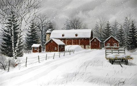 Door Country Farm ~ Kathy Glasnap Farm Paintings